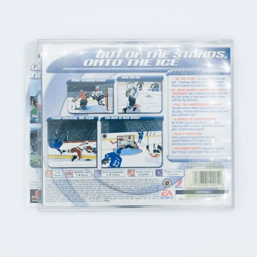 Playstation 1 NHL 2001 (Tested)